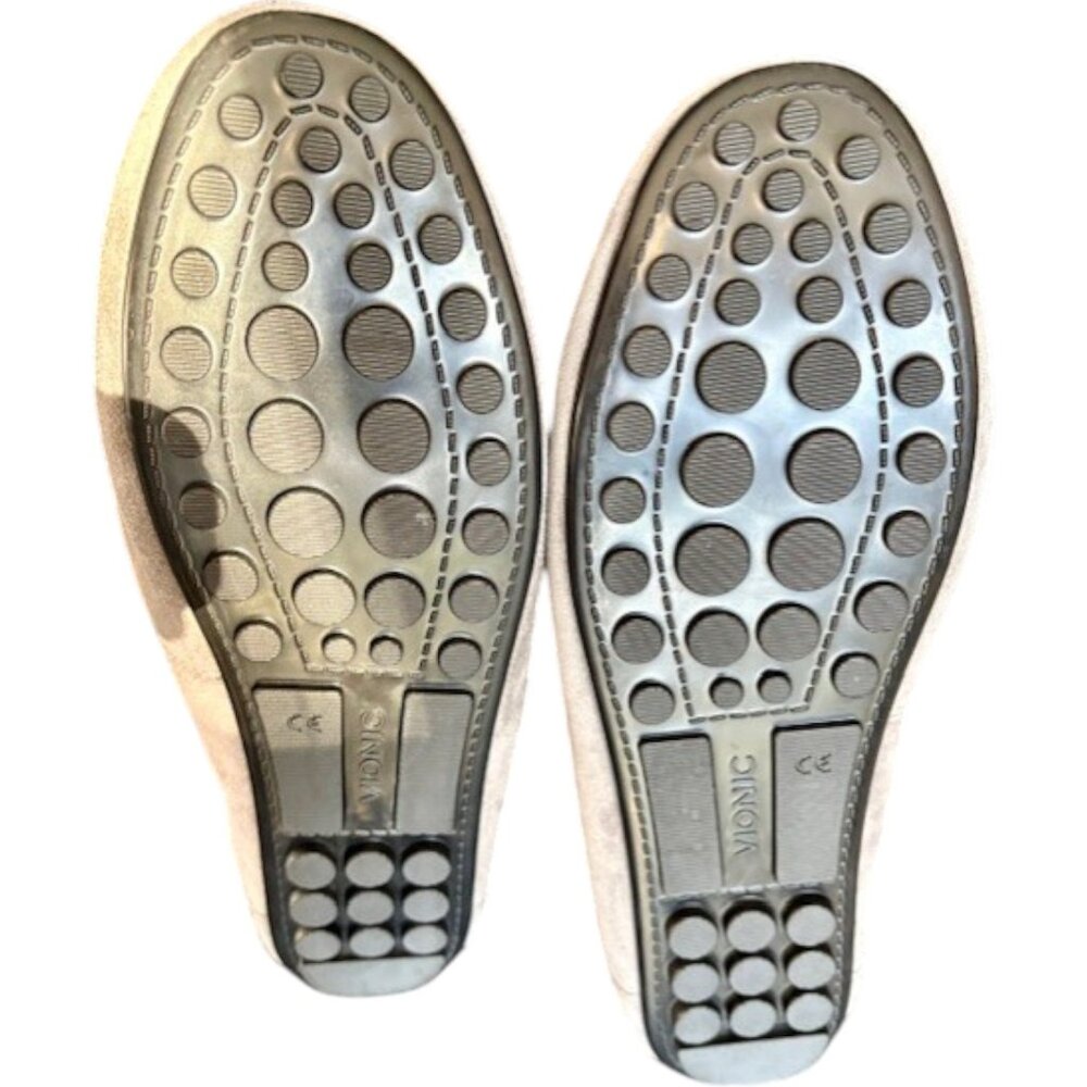 Vionic Dayna Suede Loafers Snake Print - Charcoal - 9.5 WIDE - Picture 9 of 11